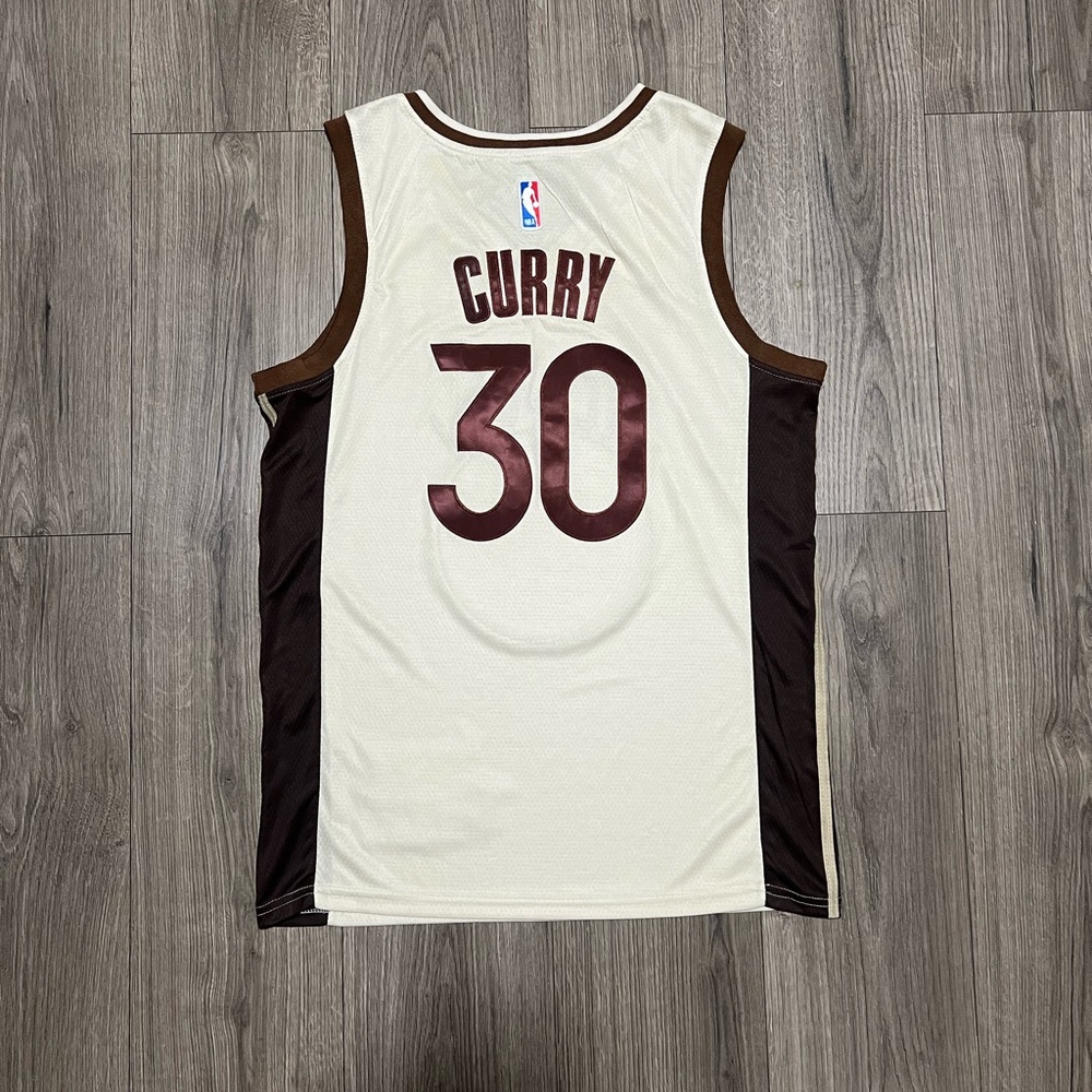 MENS STEPH CURRY GOLDEN STSTE WARRIORS JERSEY M - Picture 2 of 2